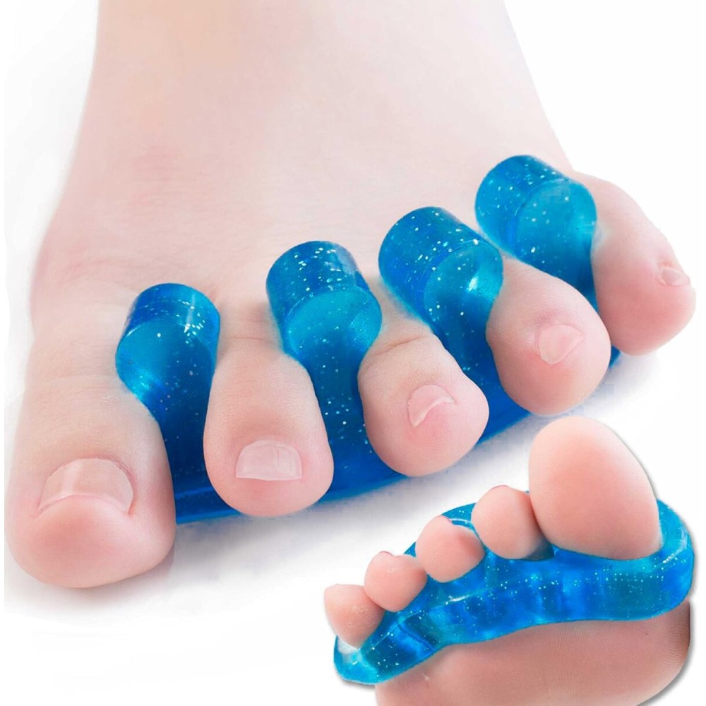 Dr. JK- ToePal Gel Toe Separator, 2 Pairs, Toe Spacers, Bunion Corrector