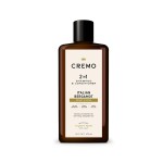 Cremo Italian Bergamot 2 in 1 Shampoo & Conditioner for Men, Notes of Italian Bergamot, Neroli Blossom, and Fresh Vetiver, 16 Fl Oz
