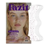 Fazit Makeup Patches - Purple Speckles - Glow Up Make-Up Patches - Cute Glitter Makeup Accessories for Women - Cosmetic Glitter for Face