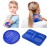 Gel Ice Pack for Injuries Reusable Soft Freezer Ice Bag with Strap- Hot Cold Compress Packs for Swelling Bruises Surgery Knee Shoulder Foot Back Ankle Neck Elbow Wisdom Tooth-2 Pack