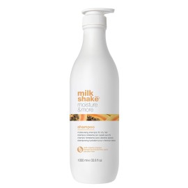 milk_shake Moisture & More Shampoo - Moisturizing Shampoo for Dry, Dull Hair | Restores Moisture and Shine | 33.8 Fl Oz/Tropical Scent