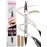 iMethod Curved Eyebrow Pen - 2-in-1 Dual-Ended Eyebrow Pencil with Curved Tip and Precise Brush-Tip, Microblading Pen for Natural Hair-Like Brows, Long Lasting, Light Brown