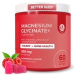 Dr. Moritz Magnesium Glycinate Gummies for Adults & Kids - with L-Theanine & Lemon Balm - Magnesium Gummies for Women & Men for Relaxation Support - No Sugar Added, Non-GMO (60 Count)