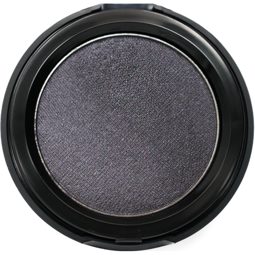 Pure Ziva Gothic Deep Navy Blue Purple Plum Dark Metallic Shimmering Pressed Powder Single Vegan Eyeshadow; Talc, Paraben & Cruelty Free