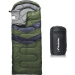 MalloMe Sleeping Bags for Adults Cold Weather & Warm - Backpacking Camping Sleeping Bag for Kids 10-12, Girls, Boys - Lightweight Compact Camping Essentials Gear Accessories Hiking Sleep Must Haves
