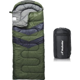 MalloMe Sleeping Bags for Adults Cold Weather & Warm - Backpacking Camping Sleeping Bag for Kids 10-12, Girls, Boys - Lightweight Compact Camping Essentials Gear Accessories Hiking Sleep Must Haves