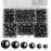 SANWEAL120PCS/200PCS Fishing Weights Sinkers - Premium Split ShotFishing Weights Sinkers - Round Removable Fishing Sinkers - 5/6 Sizes