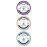 C.O. Bigelow Assorted Salve Tins, Pack of 3 Lip Balm Tins, Coco Vanilla, Apple, and Herbal Mint All Purpose Salve for Lips, Cuticles, Hands & Dry Skin, Lip Balm Set, 0.8 oz