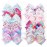 4.5Inch Bows for Girls Boutique Grosgrain Ribbon Rainbow Hair Bow Alligator Hair Clips Pigtail Bows Unicorn Hair Clips for Baby Girls Toddler Kids Children Teens 12PCS
