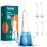 Nicefeel Water Dental Flosser Teeth Pick - Fast Charge Cordless Teeth Cleaner, 3 Modes Portable Oral Irrigator, IPX7 Waterproof Electric Water Dental Flosser for Tonsil Stone, 300ML Tank