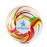 Western Star Soccer Ball Size 3 & Size 4 & Size 5 - Official Match Weight - 6 Designs - Youth & Adult Soccer Players - Attractive and Durable Design - Match Grade Soccer Ball (Rainbow, 5)