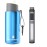Survimate 5-Stage 0.01m Ultra-Filtration Filtered Water Bottle, BPA-Free Material, NSF/ANSI 42&372 Certified, Portable Water Filter Bottle for Survival, Camping, Hiking, and Emergency Use
