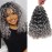 GoGo Curl Crochet Hair Water Wave Curly Crochet hair for Women Grey Synthetic Bohemian Crochet Braid Deep Wave Braiding Hair Extensions (12 inch(Pack of 6), T1B/Grey)