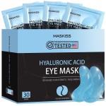 Maskiss Under Eye Patches (30 Pairs), Hyaluronic Acid Eye Masks for Dark Circles Puffy Eyes Undereye Bags, Collagen Eye Patches for Wrinkles and Hydrate, Skin Care Gift for Her