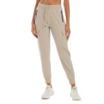 Rrosseyz Womens Cargo Pants with Pockets-Lightweight Quick Dry Water Resistant Hiking Pants for Travel Casual Athletic and Outdoor(Apricot Yellow,M)