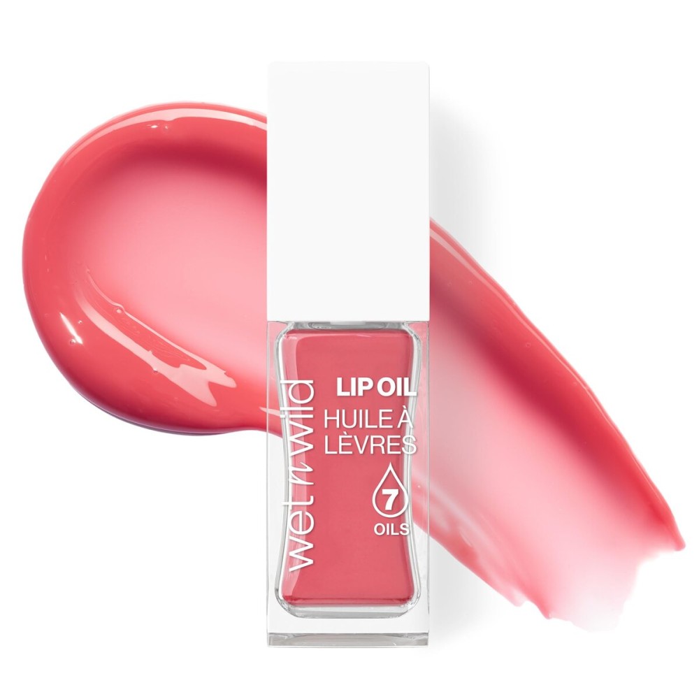 wet n wild Lip Oil - Lightweight, Non-Sticky, Hydrating & Nourishing Formula with 7 Conditioning Oils, Vegan & Cruelty-Free - Vintage Society