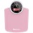 Adamson Hybrid 2-in-1 Analog & Digital Weighing Scale for Body Weight up to 400lbs - Thick Tempered Glass - Extra Large Display - Easy to Read Digital Bathroom Scale - New - Pink