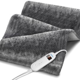 RENPHO Heating Pad for Back Pain & Cramps Relief, Extra Large Heating Pads for Full Body 20x24 with 10 Heat Settings, Christmas Gifts for Women Men, Hsa Store Eligible Items, ETL Certified