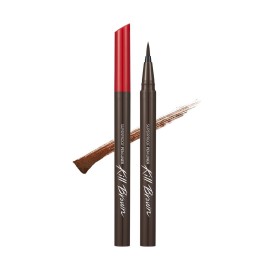 CLIO Superproof Pen Liquid Eye Liner, Precision Tip, Long Lasting, Smudge-Resistant, High-Intensity Color (002 BROWN (NEW))