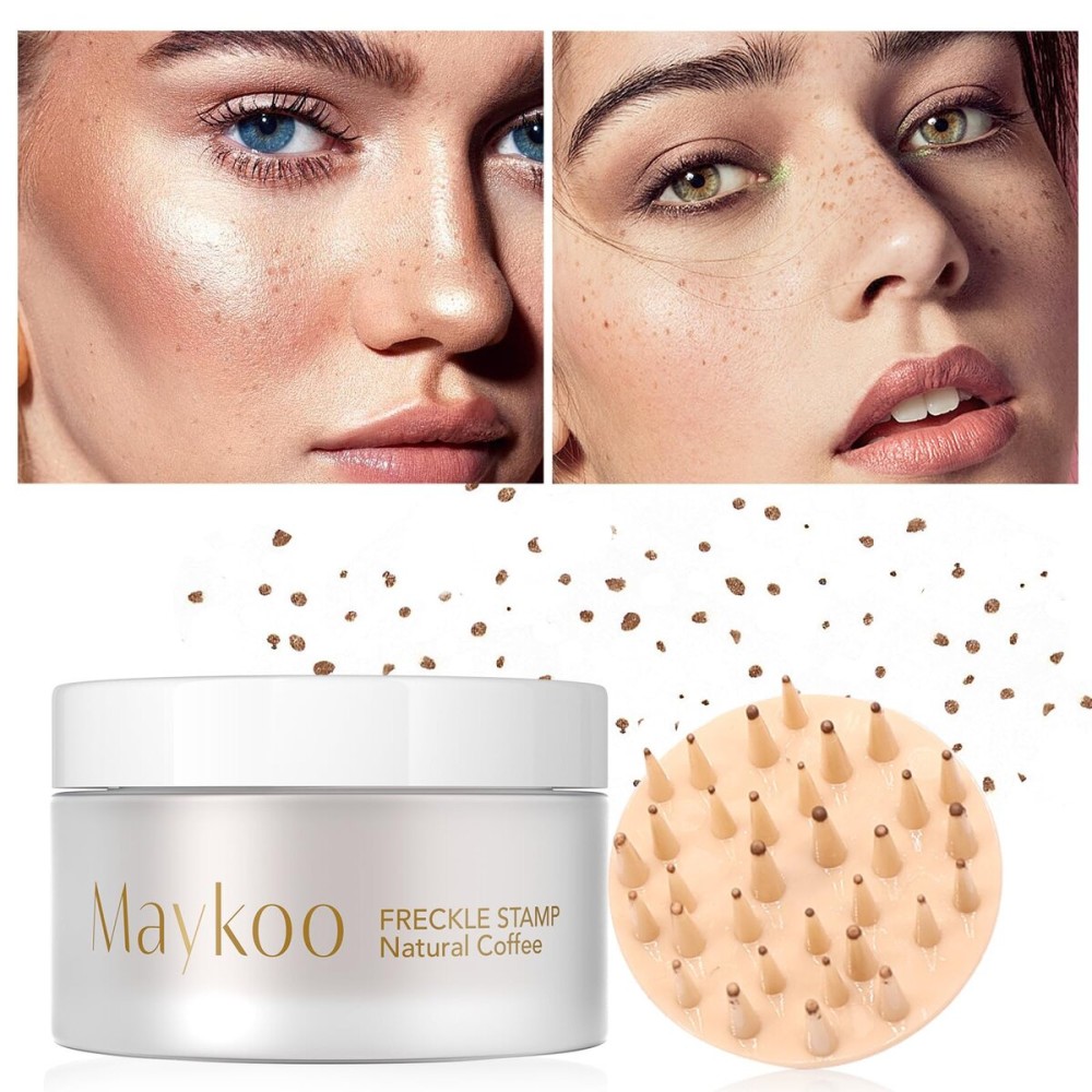 Freckle Pen Natural Like, Freckle Stamp Freckles Makeup, Fake Freckles Stamp Air Cushion, Magic Freckle, Natural Coffee, 15 g