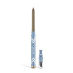 PRIME PROMETICS PrimeEyes Glide Eyeliner for Mature Women - Waterproof, Long-Stay and Mess-Proof - Gel Creme Texture, Discreet Sharpener and Effective Smudger (Golden Metallic)