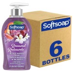Softsoap Renewed Liquid Hand Soap, Paraben Free, pH Balanced, Plum and Jasmine Scent, 11.25 fl oz Pump Bottle, 6 pack