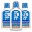 Hello Empower-Mint Fluoride Free and Alcohol Free Mouthwash, Non Alcoholic Mint Mouthwash Pack, Peppermint Pow, 3 Pack, 16 Fl Oz Bottles