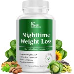 Nighttime Fat Burner Supplements - Appetite Suppressants for Weight Loss - Night-Time Fat Burner for Women and Men Supporting Sleep & Relaxation - Weight Loss Pills - 60 Capsules