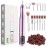 TUOBEO Cordless Nail Drill Electric Nail File Kit, Rechargeable Efile Set, Portable Acrylic Gel Nail Polish Remover Machine, Pedicure Manicure Tool, 11 Bits, 56 Sanding Bands, Salon Home, Purple