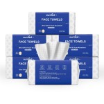 Ourmed Life Face Towels - Versatile Disposable Biodegradable Cloths for Sensitive Skin | Lint-Free Facial Towel for Cleansing, Skincare, Makeup Removal & Dry Wipes, 480 Count