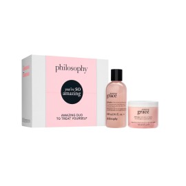 philosophy you\'re so amazing gift set - 2-pc. amazing grace hydrating shower gel (6oz) & whipped body crme (4oz) - moisturizing bath & body duo for women