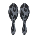 Wet Brush Original Detangler Hair Brush, Grey Leopard (Safari), Ultra-Soft IntelliFlex Bristles, Detangling Bristles Glide Through Tangles (Wet Dry & Damaged Hair), Women & Men (Pack of 2)