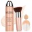 QIUFSSE Airbrush Foundation Makeup Spray Full Coverage Foundation for Mature Skin,Long-lasting Airbrush Flawless Setting Spray,Waterproof Foundation for Smooth Radiant Skin (04 Porcelain Color)