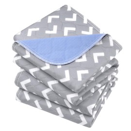 Non-Slip Bed Pads for Incontinence Washable (34 x 36|2 Pack), Waterproof Bed Pads, Bed Wetting Pads for Bed, Sofa, Floor, Resuable Underpads for Adults, Seniors, Pet