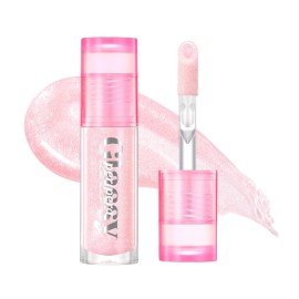 Peripera Ink Glasting Lip Gloss, Non-Sticky, Gloss Shine, 4XL Wand for Easy Application, Korean Lip Gloss, Fuller Looking Lips, Buttery Soft, Long Lasting Lip (P01 BE ON FIRE)