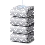 Non-Slip Bed Pads for Incontinence Washable (34 x 36|4 Pack), Waterproof Bed Pads, Bed Wetting Pads for Bed, Sofa, Floor, Resuable Underpads for Adults, Seniors, Pet