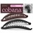 Cobana Banana Clip Hair Clips - Volumizing Hair Claw Clips & Hair Styling Accessories for Thick & Thin Hair - Large 6\'\' Set of 2 (Black and Brown)
