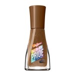 Sally Hansen Insta-Dri Pride Nail Polish | Quick Dry, Long Lasting, Streak-Free Shine | Opaque, Shimmery | 767 Prosperi-tea | Creamy Brown Nail Color