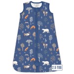 Mama Cheetah Baby Sleep Sack 2.5 TOG, Organic Cotton Baby Wearable Blanket with Two-Way Zipper, Swaddle Transition Baby Sleeping Bag for Newborn Infant Toddler Boy Girl, 6-12 Months