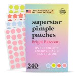 LivaClean 240 CT Cute Pimple Patches for Face w/Salicylic Acid & Tea Tree, Hydrocolloid Acne Patches Cute Flower Pimple Patch for Healing, Adorable Face Stickers, Zit Patch