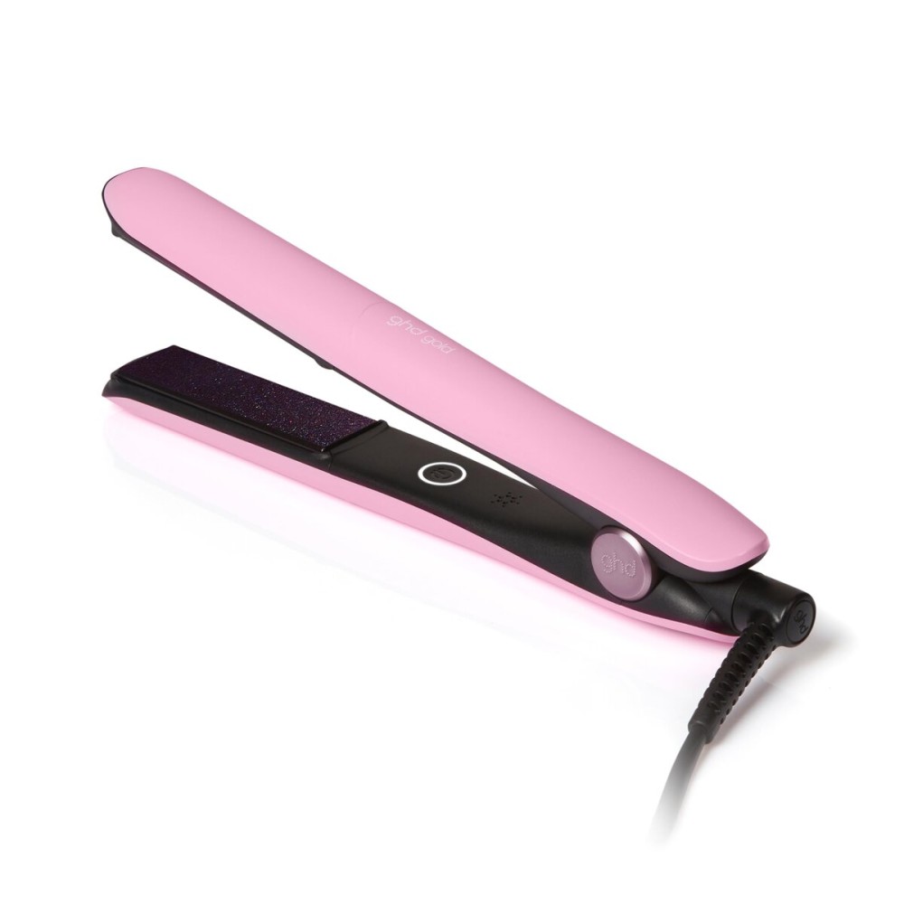 ghd Gold  1 Flat Iron Hair Straightener | Limited Edition in Fondant Pink | Professional Ceramic Hair Straightening Styling Tool for Stronger Hair & More Color Protection