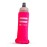 FITLY Soft Flask - 8.5 oz (250 ml) - Shrink As You Drink Pocket Soft Water Bottle for Hydration Pack/Running Vest - Folding Water Bottle for Running, Hiking, Cycling - Ski Water Bottles - Pink