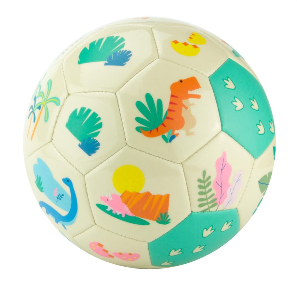 Daball Kid and Toddler Soccer Ball - Size 3 Pump Included (Dino Land)