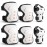 Kids/Youth/Adult Knee Pads Elbow Pads with Wrist Guards Protective Gear Set 6 Pack for Roller Skating Skateboard Cycling Skating Bike Scooter Riding Sports