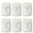 6 Pack Aromatherapy Candles for Home Scented, Gifts Set for Women, Natural Soy Wax Jar, 33 oz 240 Hour Long Lasting, for Birthday, Valentine\'s Day, White