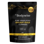 Be Bodywise Pure Himalayan Shilajit Gummies Gold I No Added Sugar I Ashwagandha, Gokshura| Fulvic Acid & 85+ Trace Minerals I for Men, Women I Non-GMO I 100% Natural & Organic I 120 Gummy I Pouch