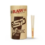 RAW Mini Dogwalker Pre-Rolled Cones 70/30 Single Size - 20 Pack - Slow Burning - Rolling Papers - Shorter Than 1 1/4 - Special Edition