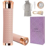 BLIBEE Facial Hair Removal for Women, Rechargeable Hair Removal Device, Painless Face Electric Razor/Shaver for Lip, Arms, Face, Peach Fuzz(Blush)