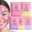 Jelly Mask for Facials - 5 Flavors Hydrating & Brightening Jelly Face Masks | Free Jade Roller & Spatula |Bulgarian Rose Lavender Hyaluronic Acid 24K Gold | Christmas Gifts for Women, Gifts for Women