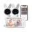 ARENTI Baby Monitor with 2 Cameras, 2K Smart Baby Camera with 5\'\' Upgraded Wireless Display, Super Night Vision, Breathing Light, Lullabies, Cry&Motion Detection, Temp&Humidity Sensor, 2 Way Audio